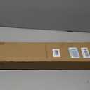 LazBlinds No Drill Cordless Bamboo Roman Shades, Light Filtering Blinds for Indoor Windows, Roll Up Bamboo Blinds for Home, 24" W x 64" H, Star-Brown