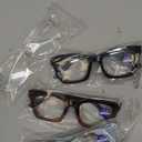 CCVOO 2.0 Oprah Style Reading Glasses for Women, Eyeglasses, Blue Light Readers for Women, Computer Eye Glasses (Black + Transparent + Marbel Mint + Leopard-Brown)