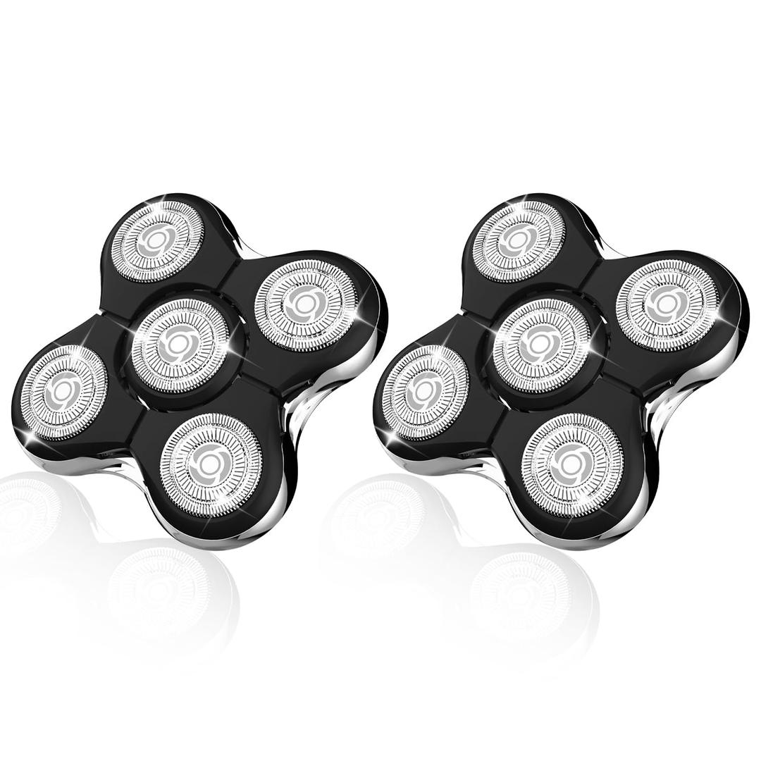Balder Pro Shaver Peplacement Heads for Remington Balder Pro Head Shaver Model XR7000/XR1500/XR1501 Electric Shaving for Bald Men,2Pack