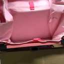 Wagon with Brakes, Foldable Cart with 220LBS Capacity, Utility Lightweight Wagon, Collapsible Grocery Shopping Cart for Camping Sports & Holiday.Barbie Pink