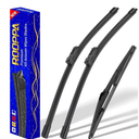 3 wipers Replacement for 20172022 2023 2024 2025 Mazda CX5 20172022 2023 Mazda CX9, Windshield Wiper Blades Original Equipment Replacement  24"/18"/14" (Set of 3)