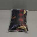 Winter Coat for Small and Medium Dogs, Puppy Plaid Jacket, Cotton Coat for Cold Weather, Windproof Warm Dog Garments, Pet Thickened Outfits Indoor Outdoor, Red L