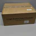 CNRATYE 6-Light Brushed Nickel Chandeliers for Dining Room Light Fixtures Over Table, Adjustable Height Hanging Industrial Pendant Lighting for Kitchen Island Bedroom, Clear Glass Shade