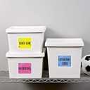 Avery Printable Shipping Labels with Sure Feed, 3-1/3" x 4", White, 150 Blank Mailing Labels (5264)