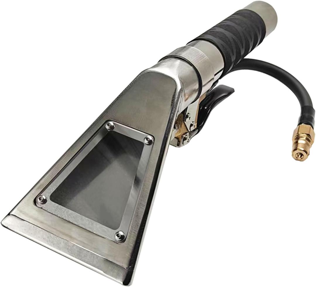 Extractors Upholstery Detailing Tool with Viewing Window,Auto detailing tools Hand Wand, Carpet Cleaning Extractor with Clear Head for Mytee/ShopVac & Most Portable Carpet Attachment,Vacuum Extractor