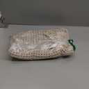 Pale Beige Bathroom Rug, Waffle Bath Mat Non Slip Washable Super Absorbent Quick Dry Boho Farmhouse Bathroom Decor, 24''x16'' Pale Beige