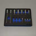 Capri Tools XZN Triple Square Bit Socket Set, 11-Piece (XZN Bit Set/Master)