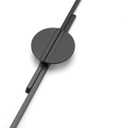 Rergy Cabinet Handles Half Moon Door Pulls and Knobs2Pack Back 11-1/3inch Hole Center, Decorate Hardware for Kitchen Zinc Alloy Furniture for Dresser Drawer (Black)