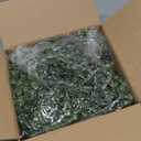 Mini Green Boxwood Candle Rings Wreaths Spring Summer Kitchen Cabinet Swags Wreath 3 Inch Wedding Rings Wreaths Pillar Candle Holder for Wedding Home Door Tabletop Decor (6, Green Boxwood)