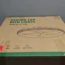 Ceiling Fans with Lights and Remote, 24 inch Low Profile Ceiling Fan with Light, 3 Blades, 6 Speeds, 3 Color Temperature, DC Reversible Motor for Bedroom, Living Room (Matte Black)