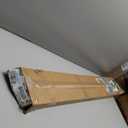 VEVOR Driveway Markers, 100 PCS 48 inch, 0.31 inch Diameter, Orange Fiberglass Poles Snow Stakes with Reflective Tape, 12" Steel Drill Bit & Protection Gloves for Parking Lots (5/16 Inch)