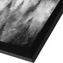 Americanflat 24x24 Picture Frame with Polished Plexiglass - Epic Collection - Square Picture Frame with Engineered Wood - Wide Photo Frames for Wall display - Black