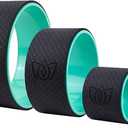 Florensi Yoga Wheel Set  Pack of 3, Green, Spinal Stretching & Back Cracker, Pain Relief with Back Roller Wheel, Deep Tissue Massage