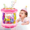 Baby Toys 0-6 Months, Newborn Aquarium Ocean Rotating Projector Music Light Up Toy, Tummy Time Infant Toys for 0-3 4 5 6 7 8 9 10 11 12 Months, Crawling Toys for 1 Year Old, Baby Birthday Shower Gifts