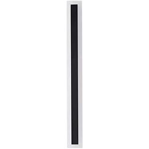 Wall Light LED Outdoor Long Wall Lights, 100CM Black IP65 Waterproof Wall Lamp, Modern 32W Acrylic Warm Light 3000K Wall Sconce, Outdoor Lamp for Garden Patio Porch
