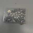 1/4-20 x 1/2" Truss Head Machine Screws, Full Thread, 304 Stainless Steel 18-8, Bright Finish, Machine Thread, 50 PCS