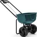YITAMOTOR 60 lb Walk Behind Lawn and Garden Spreader for Seeds and Fertilizer with Easy to Use Flow Control