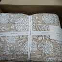 Levtex Home Adare Taupe Reversible Full/Queen Quilt Set (88x92in) and 2 Pillow Shams (26x20in) - Floral Bedding - Taupe White - Cotton Full/Queen Size Quilt Bedding Set - Lightweight, Soft, Pre-Washed