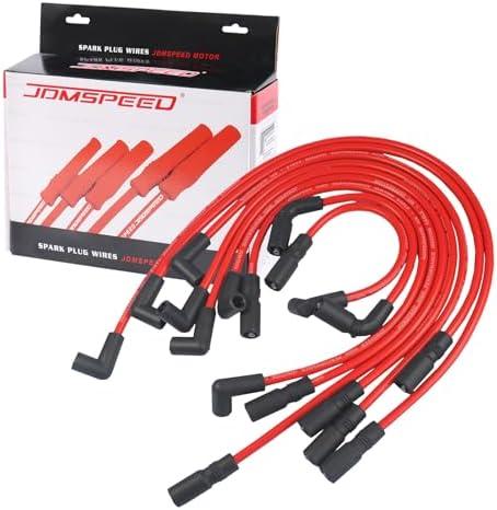 JDMSPEED New Spark Plug Wire 10.5mm Replacement for GMC Vortec V6 4.3L 1996-2014