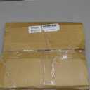 Innqoo Black Tall Table Lamp with USB Port and Outlet, Dimmable Nightstand Bedside Lamps with Linen Lampshade, Desk Lamp for Bedroom, Living Room, Guest Room, Home Office, LED Bulb Included