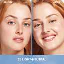Covergirl Simply Ageless Skin Perfector Essence Foundation, 25 Light-Neutral, Tinted Skincare Makeup Hybrid, Sheer Tint, Radiant Finish, Glowy Finish, Vegan Formula, 1.0oz