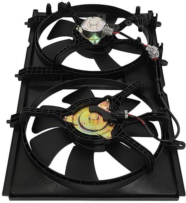 Cooling Fan 620-333 for Mitsubishi for Lancer 2003-2007 Black Driver Passenger Side/LH RH Electric Cooling Fan