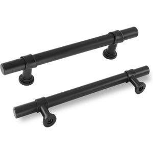 Rergy 20 Pack Gold & Marble Drawer Pulls, 6-1/4 Inch Hole Centers Kitchen Cabinet Handles, Zinc and Aluminum Alloy Hardware for Kitchen,Cupboard,Dresser