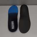 Plantar Fasciitis Insoles for Men Women - Orthotics Inserts, Shoe Insoles Arch Support Flat Feet Inserts Work Boot Insoles for Standing All Day (Mens 9-9 1/2 | Womens 11-11 1/2) (Blue)