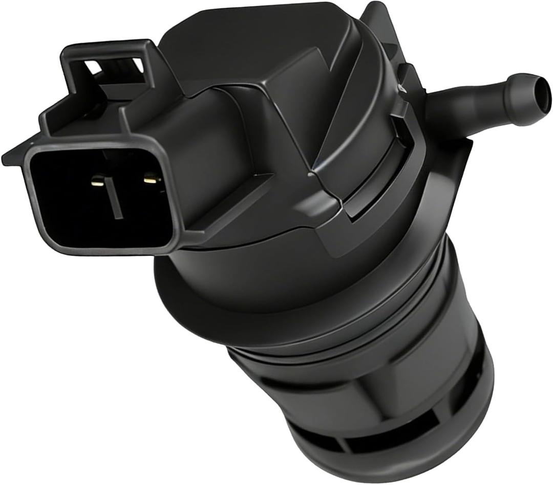 Windshield Washer Pump 85330-60190 85330-AE010, Windshield Wiper Washer Fluid Pump Sprayer Front Rear Replacement 85330-60180 85330-21010 with Grommet Compatible with Toyota Lexus Mazda Honda