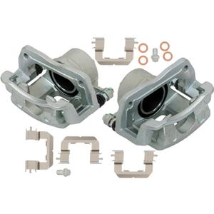labwork 2x Front Left and Right Brake Caliper with Bracket Replacement for Hyundai Santa Fe Kia Sorento