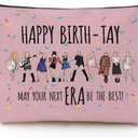 Singer Cosmetic Makeup Bag Music Album Lovers Gift Singer Concert Zipper Pouch Bag Singer Tour Merchandise, Multicoloured-1