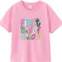 First Day of School Kindergarten Pre-K Shirt for Boys Girls Kids Toddlers Back to School Shirt (Pink)