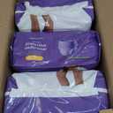 Amazon Basics Maximum Absorbency Incontinence Underwear for Women, Disposable Postpartum, Bladder Leak Protection, Odor Control, Soft, Medium, Lavender, 60 Count (3 Packs of 20)