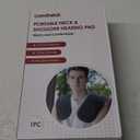 Cordless Heating Pad for Neck & Shoulder & Upper Back Pain Relief, Rechargeable Heat Wraps with Battery, Electric Cervical Spine Warmer with 3 Heat Settings, Gifts for Women Men Mom Dad