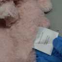 Yurhap Fleece Baby Blanket Heart Checkered Blanket, Ultra Soft Cozy Baby Blankets for Girls Boys, Fluffy Infant Toddler Newborn Receiving Blankets for Crib Stroller 3040 (Light Pink)