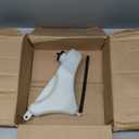 DAT AUTO PARTS Coolant Bottle Recovery Tank Radiator Overflow Bottle ReservoirReplacement for 2008-2013 Toyota Highlander White Textured with Cap Made of Plastic TO3014112 164700P060