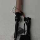 Large Curling Iron 2 Inch, Ceramic Long Barrel Hair Curling Wand, Hair Styling Tool, Dual Voltage, LCD Display, Black
