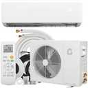 Garvee 9000 BTU Mini Split AC w/Remote Control19 SEER2 Cools Up to 450 Sq. Ft,Ductless Inverter Mini Split System w/0.75 Ton Heat Pump Pre-Charged & Installation Kit, Ultra-Quiet
