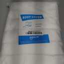 ZMDREAM Hazmat Boot and Shoe Covers 6 Pairs Disposable Knee High Booties Non-Slip and Waterproof White 18 inches Tall (White_Pack of 12)