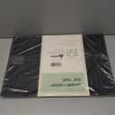 2 x Bar Mat - Premium 18"X12" Rubber Bar Mats for Countertop, Non-slip Dish Drying Pad & Bartender Mat with for Fast Drying, Ideal Bar Tools for Home Bar, Cocktail Set, And Kitchen Use(Black)