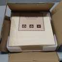 Adrattnay Basswood Sheets 1/16 x 12 x 12 inch - 1.5mm Basswood Sheets Plywood Sheets, 36Pcs Square Unfinished Wood Board for DIY Crafts, Laser Cutting, Wood Burning, Painting, Model Carving