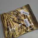 GIGIZAZA Decorative Couch Throw Pillow Covers,Set of 2 Gold Square Pillow Cushion Covers 22x22,Pillow Cases Velvet Pillow Covers