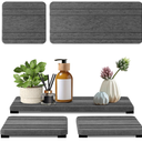 3PCS Water Absorbing Stone Tray, DryingNeat Diatomite Stone Sink Tray, Instant Dry Sink Coasters, Kitchen Sponge Hand Soap Holder, Countertop Fast Drying Counter Trays,8 * 4inch and 4 * 4inch