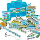 Melissa & Doug Lets Explore Fishing Play Set  21 Pieces - FSC Certified