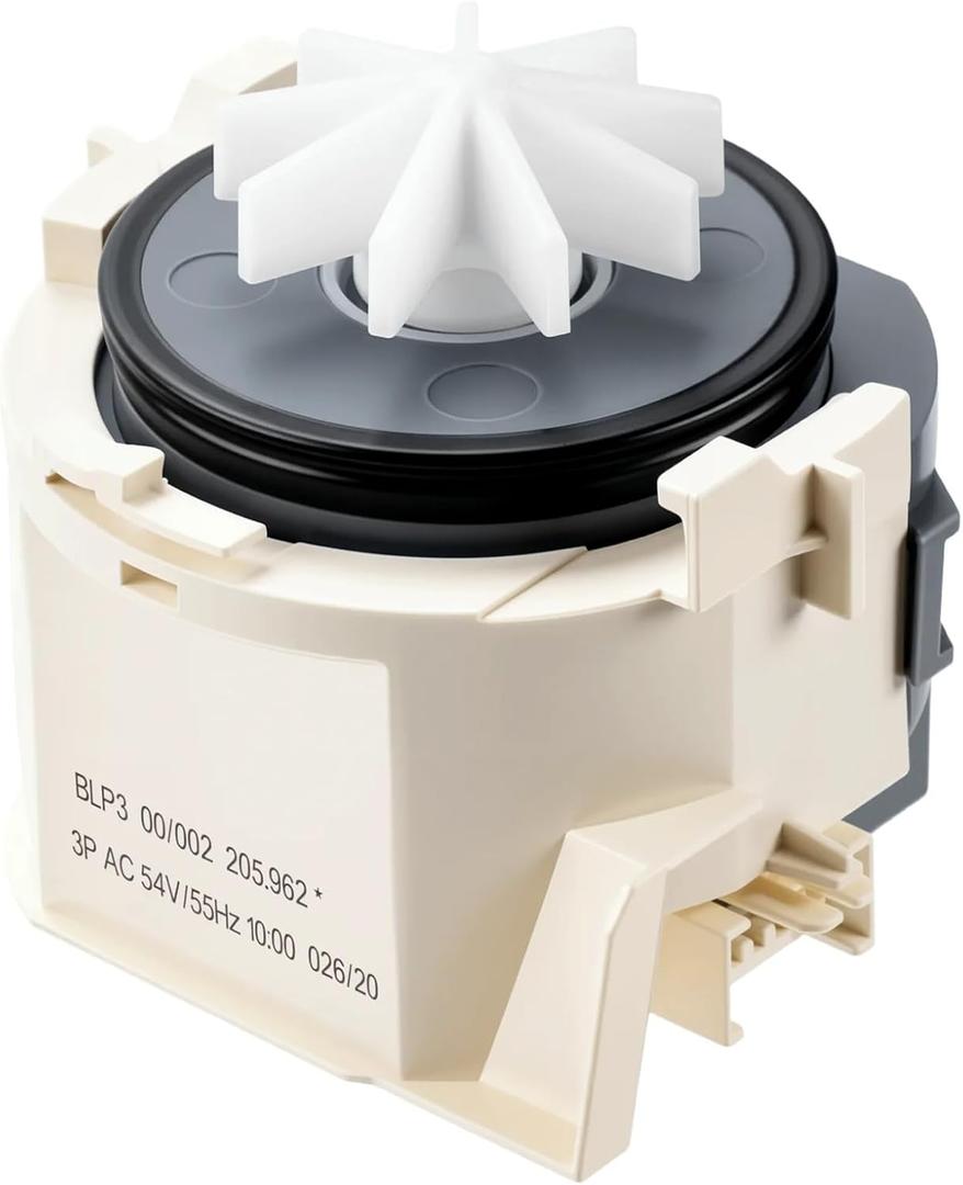 00631200 631200 Dishwasher Drain Pump Replacement for Bosch 300 500 800 Series, Upgraded 9 Blade Impeller Motor Replaces 00631200 631200 AP5972147 PS11704799, Drainage Pump for Dishwashers