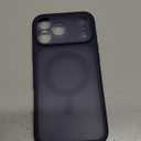 TOCOL for iPhone 17 Pro Max Case, Compatible with Magsafe, Full Camera Protection, Built-in Magnetic Ring, Translucent Matte Phone Case for iPhone 17 Pro Max 6.9 inch (Black)