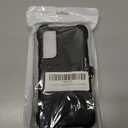 for Samsung S25 Edge Case with HD Tempered Glass Screen Protector, for Galaxy S25 Edge Heavy Duty Phone Case (with Belt Clip-Black)