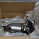 Front Catalytic Converter Compatible with 2001 2002 2003 2004 2005 Honda Civic, 2001-2005 EL 1.7L L4 Catalytic Convertor Replacement 674-608 (EPA Compliant)