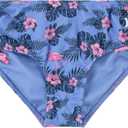 Hurley Girls Tankini 2-Piece Swimsuit (14, Atlantic Blue)