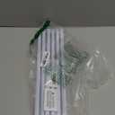 6PCS Small Tension Curtain Rod 16 to 28 Inch,White Short Curtain Rods No Drilling,Loaded Expandable Spring Curtain Rods for Windows Kitchen,Closet,Cupboard,Door,Bookshelf